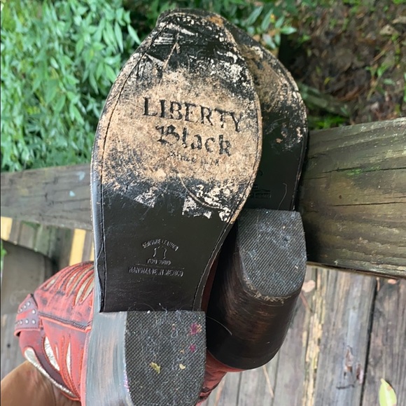 Like New Liberty Black boots - Picture 6 of 7